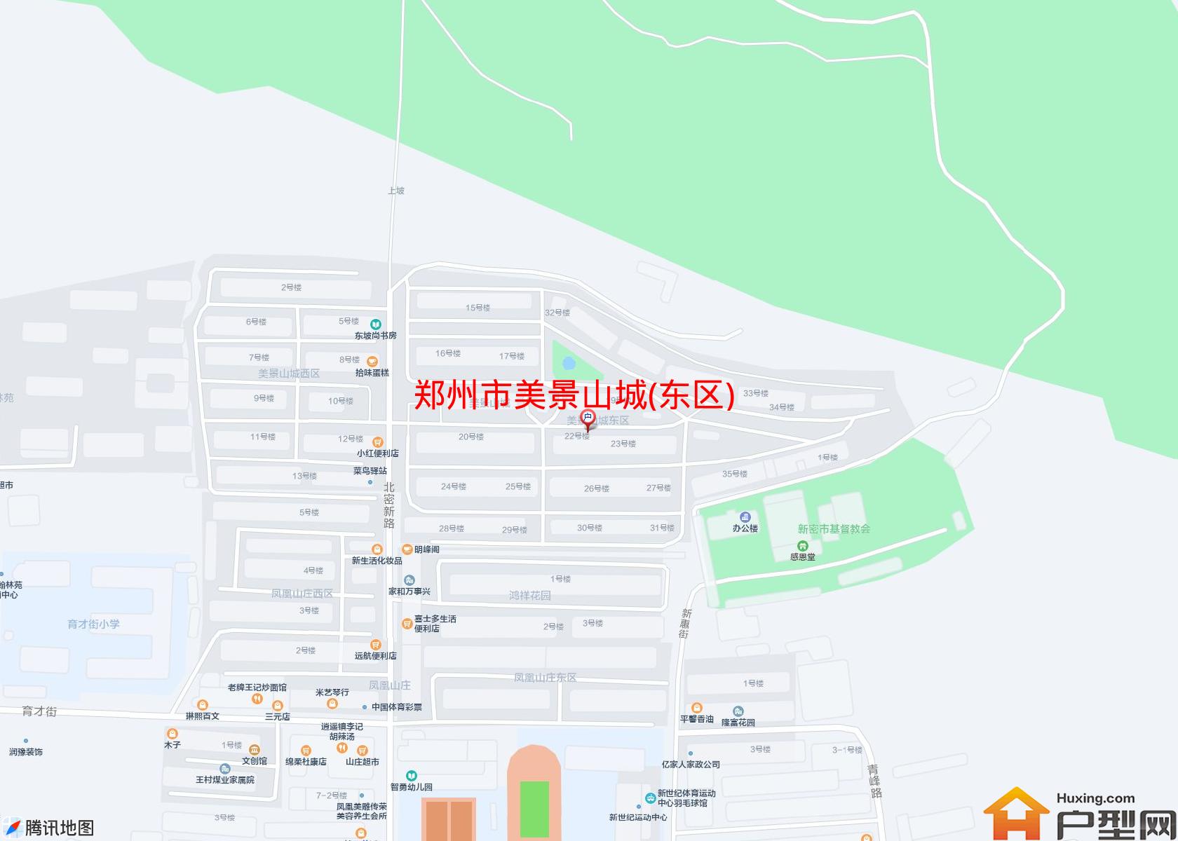 美景山城(东区)小区 - 户型网