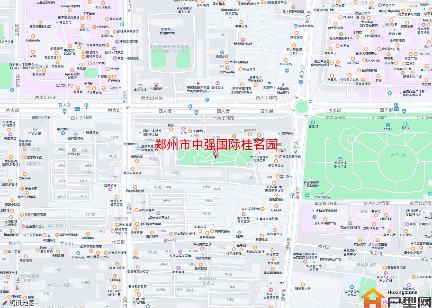 中强国际桂名园小区 - 户型网