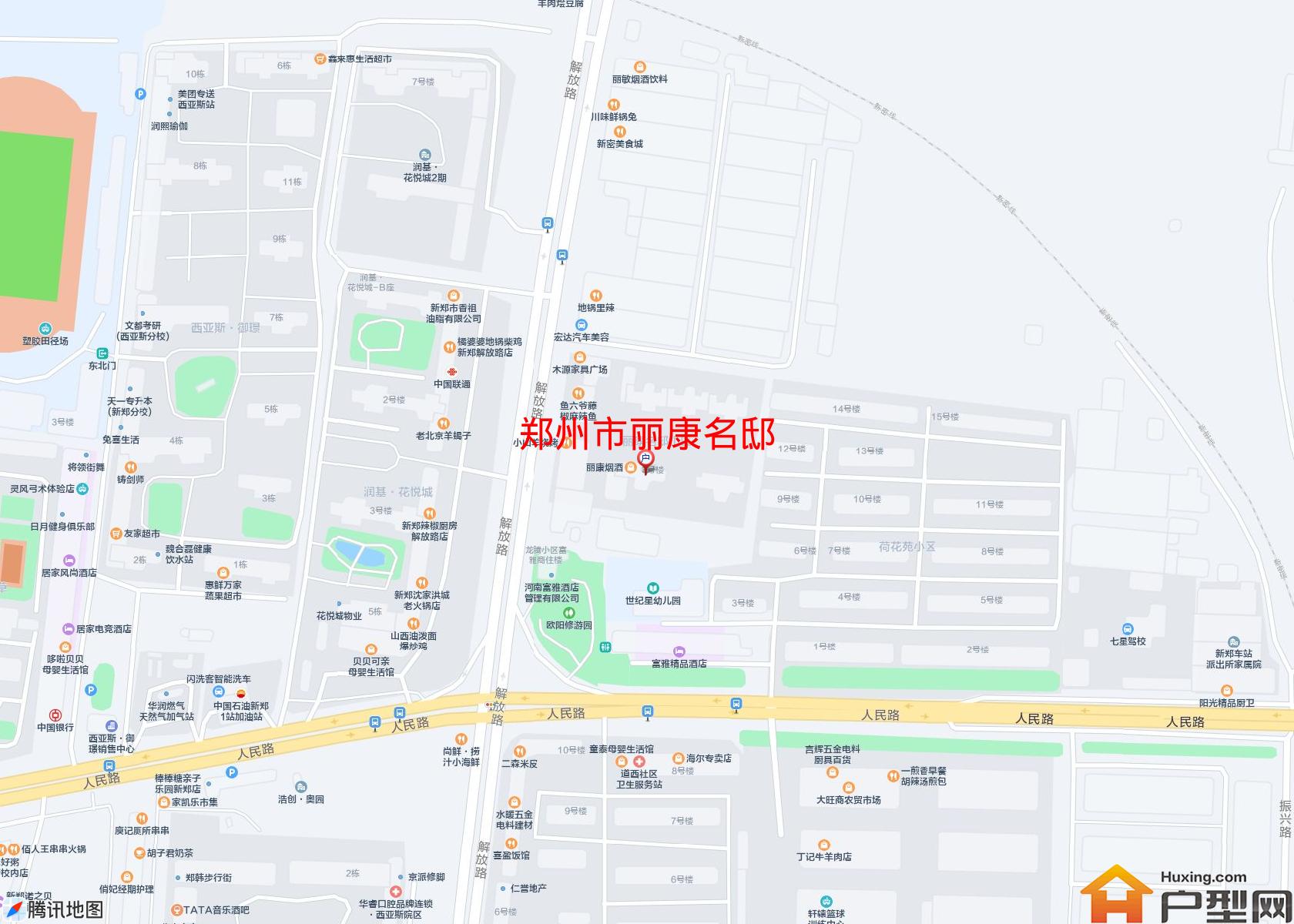 丽康名邸小区 - 户型网
