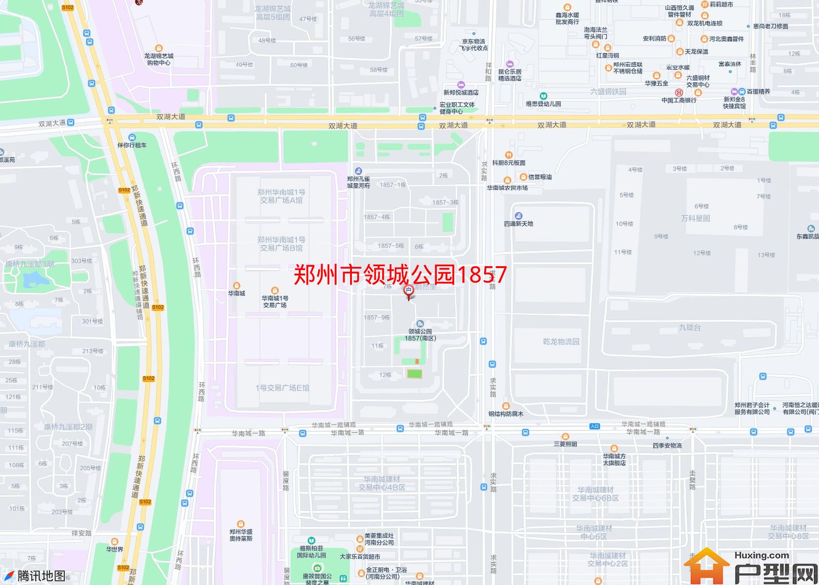 领城公园1857小区 - 户型网