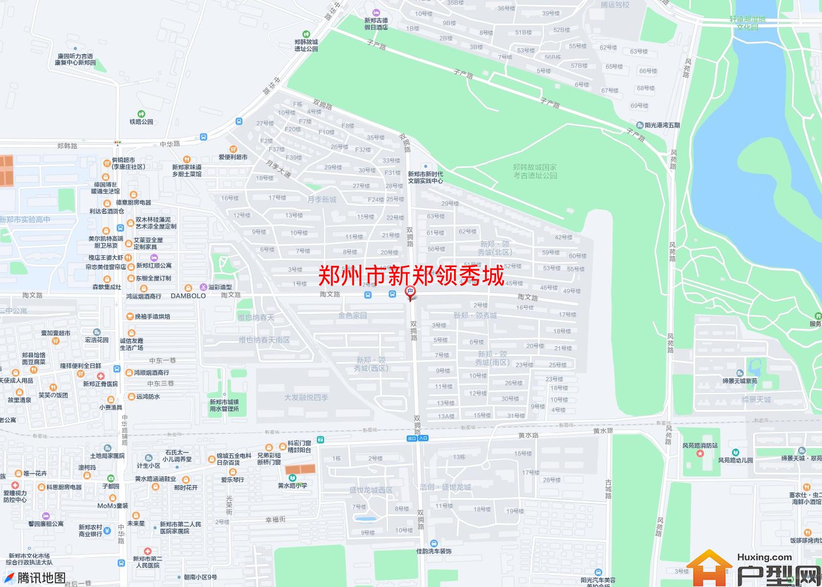 新郑领秀城小区 - 户型网