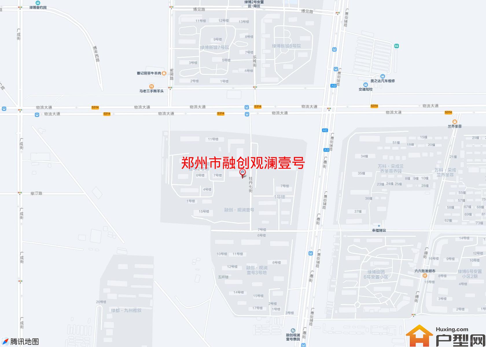 融创观澜壹号小区 - 户型网