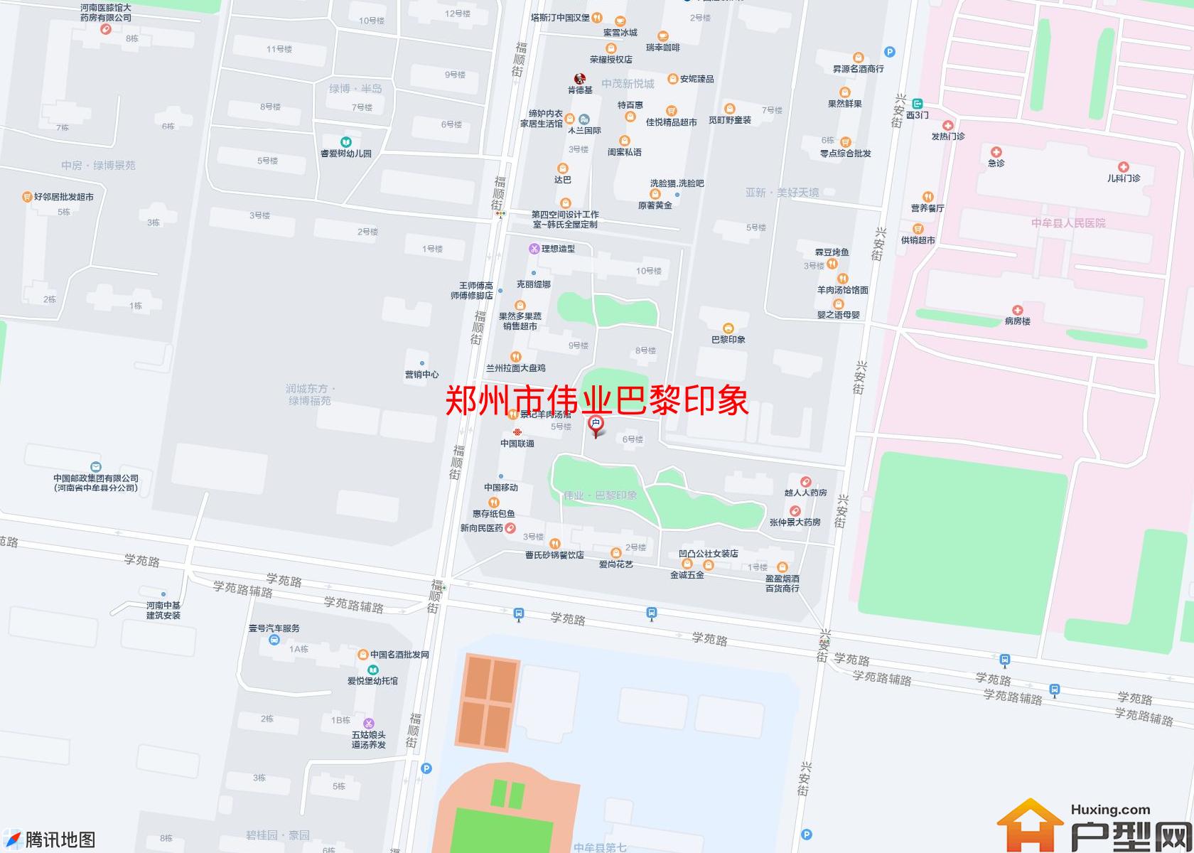 伟业巴黎印象小区 - 户型网