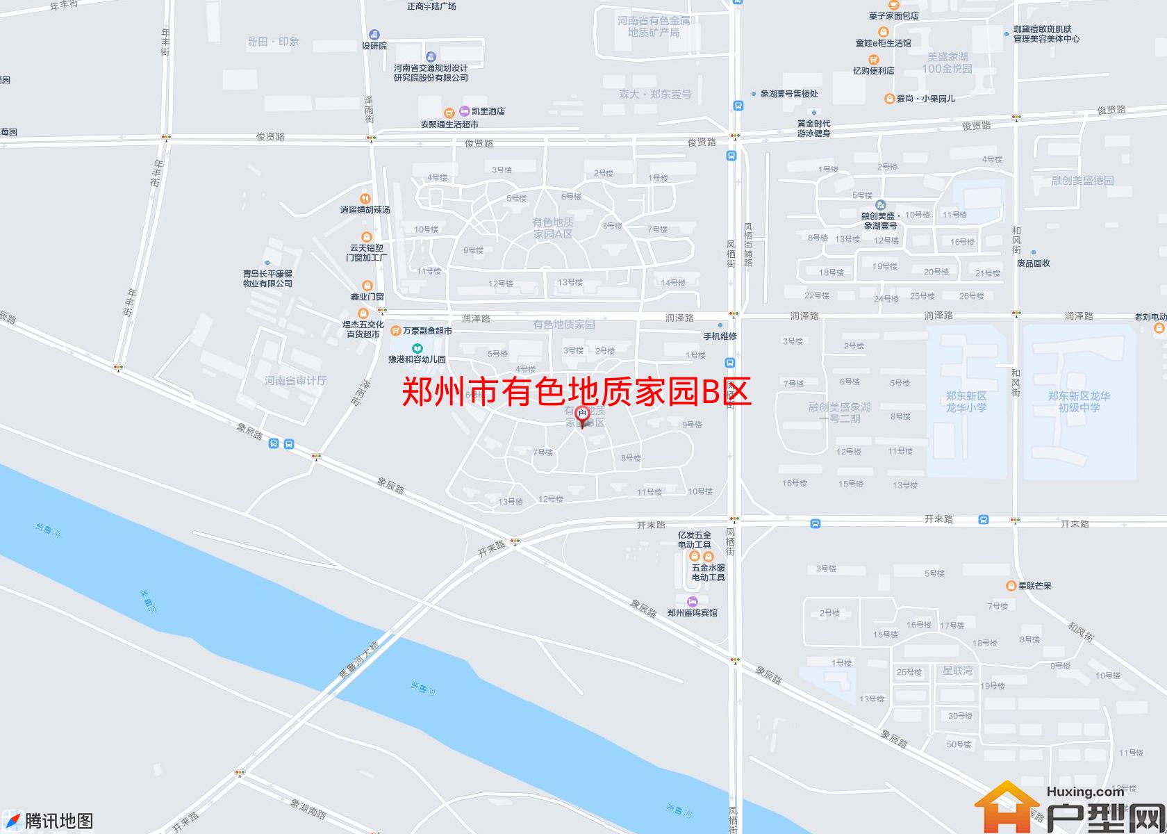 有色地质家园B区小区 - 户型网