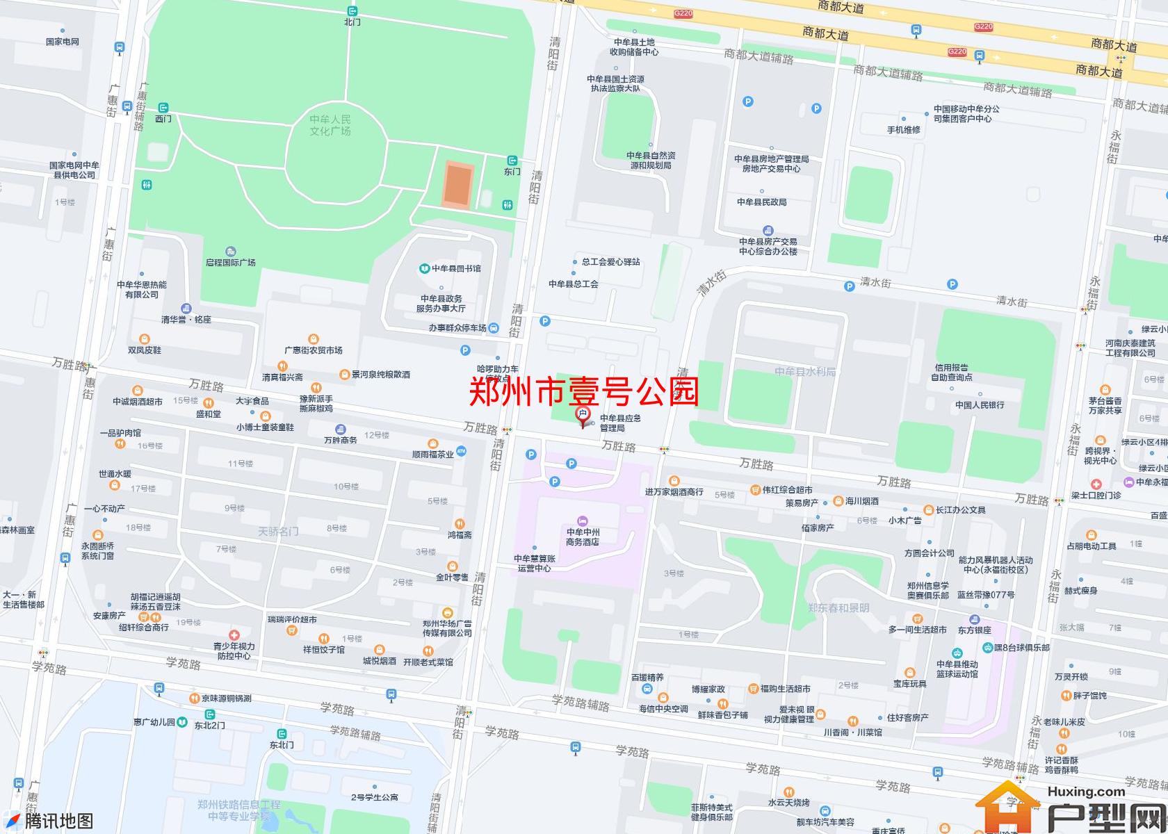 壹号公园小区 - 户型网