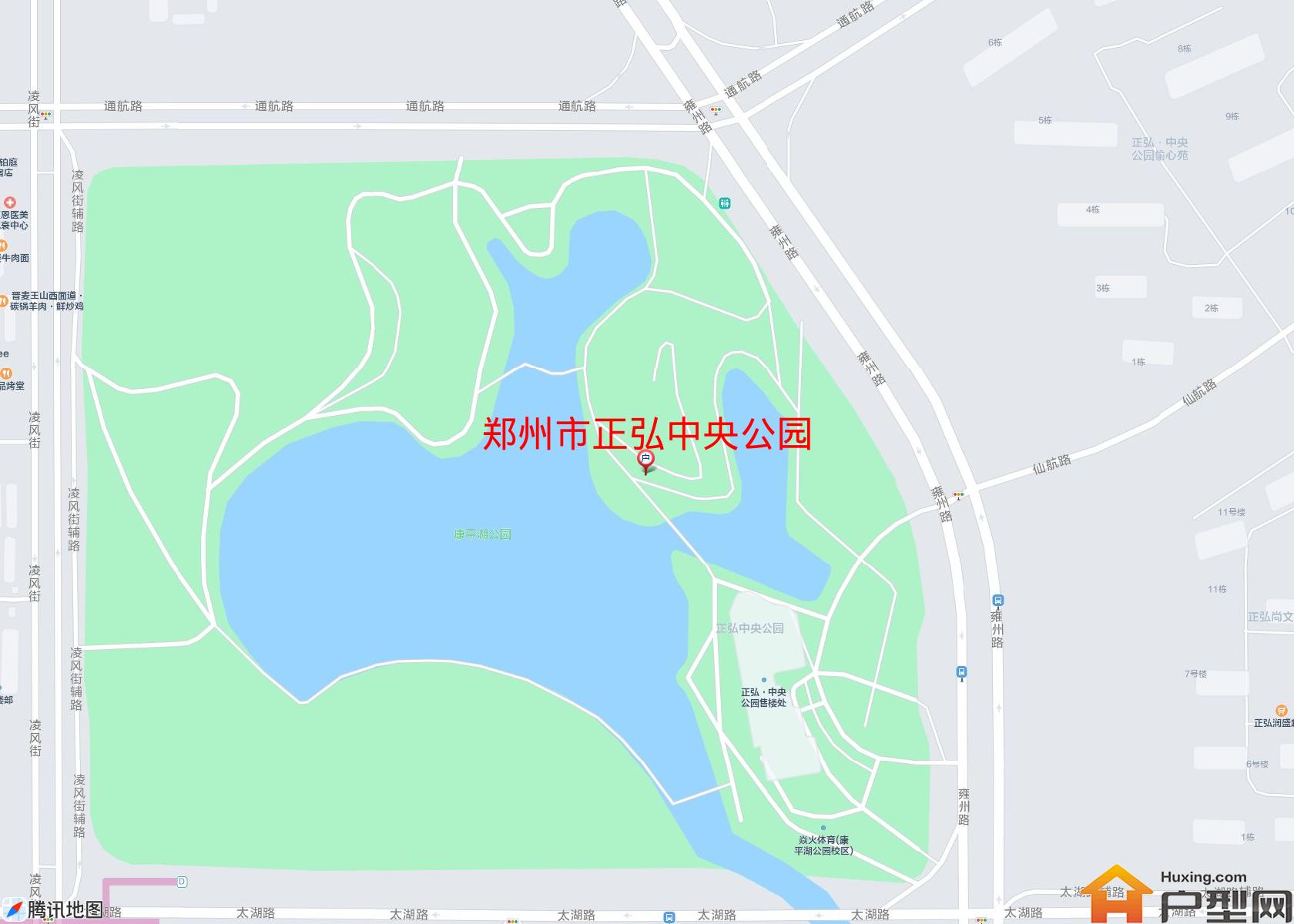 正弘中央公园小区 - 户型网
