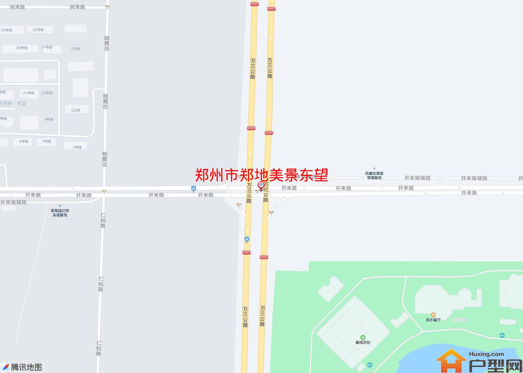 郑地美景东望小区 - 户型网