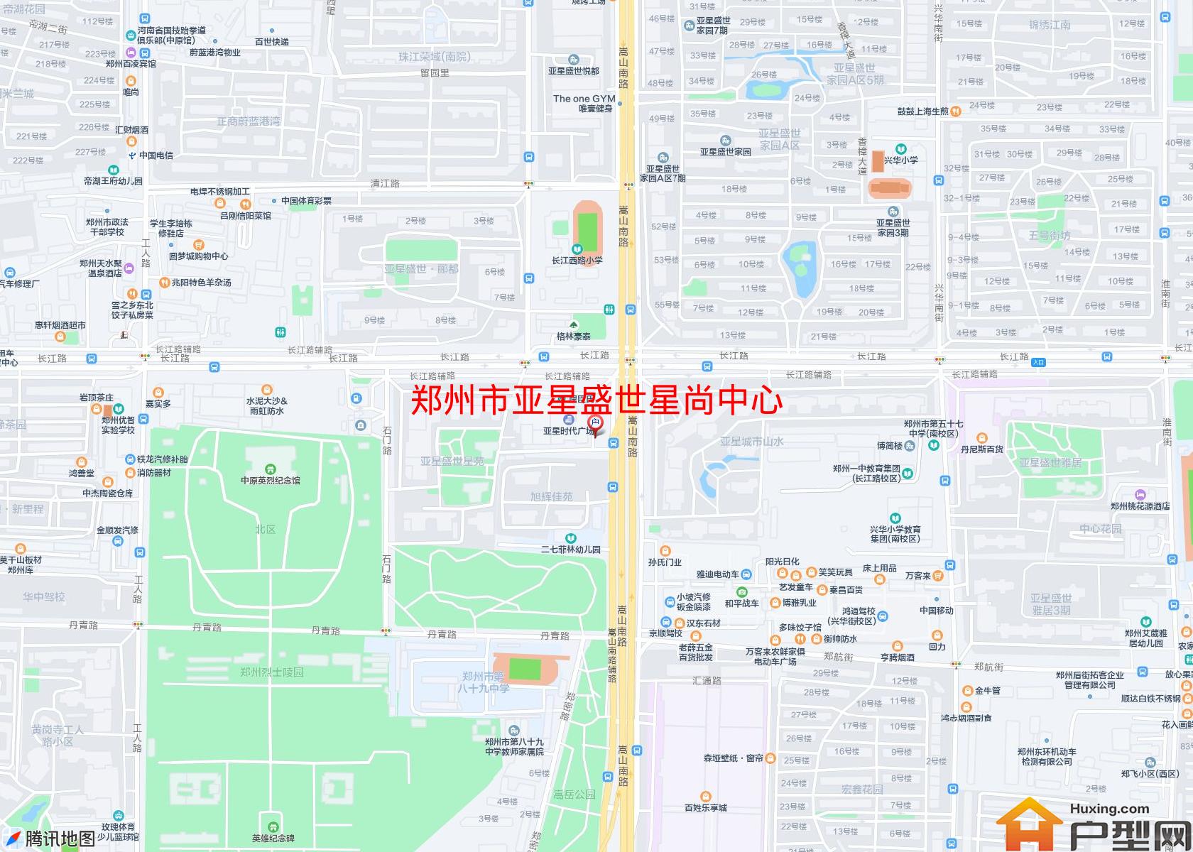 亚星盛世星尚中心小区 - 户型网