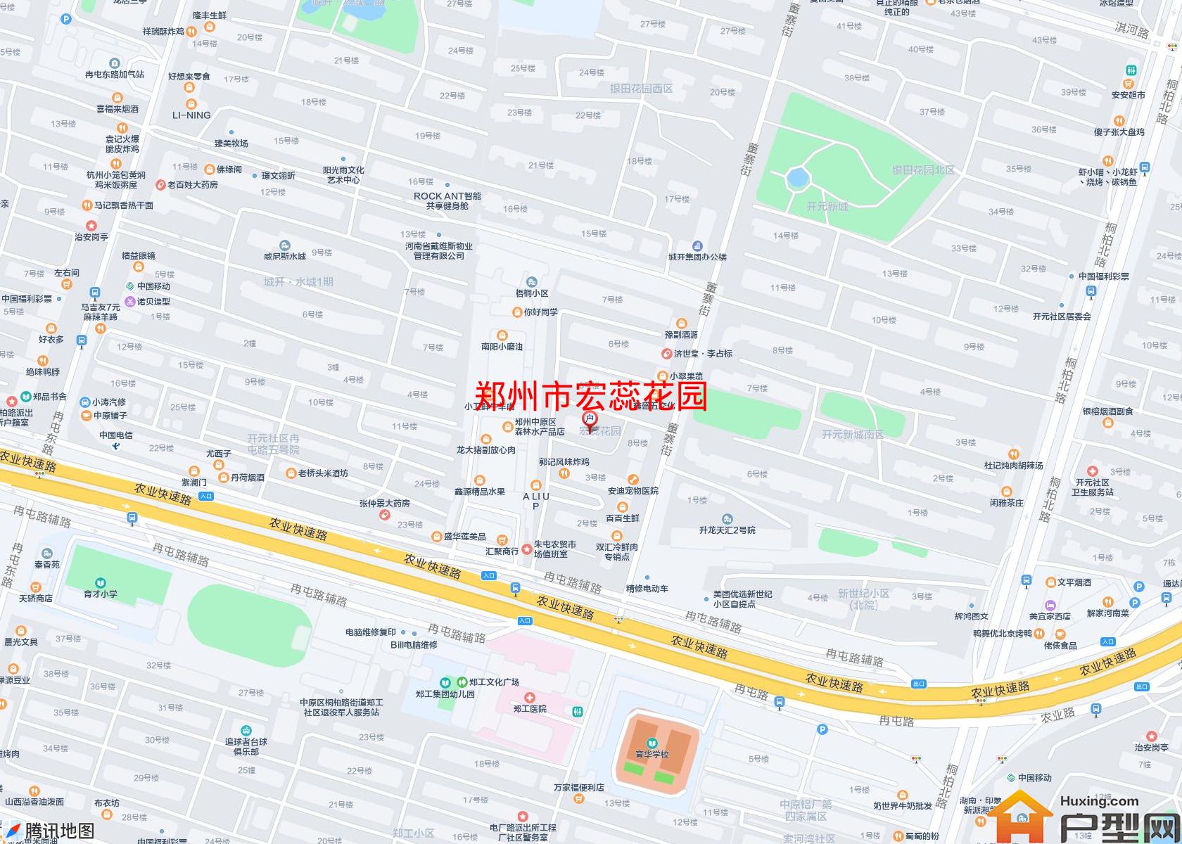 宏蕊花园小区 - 户型网