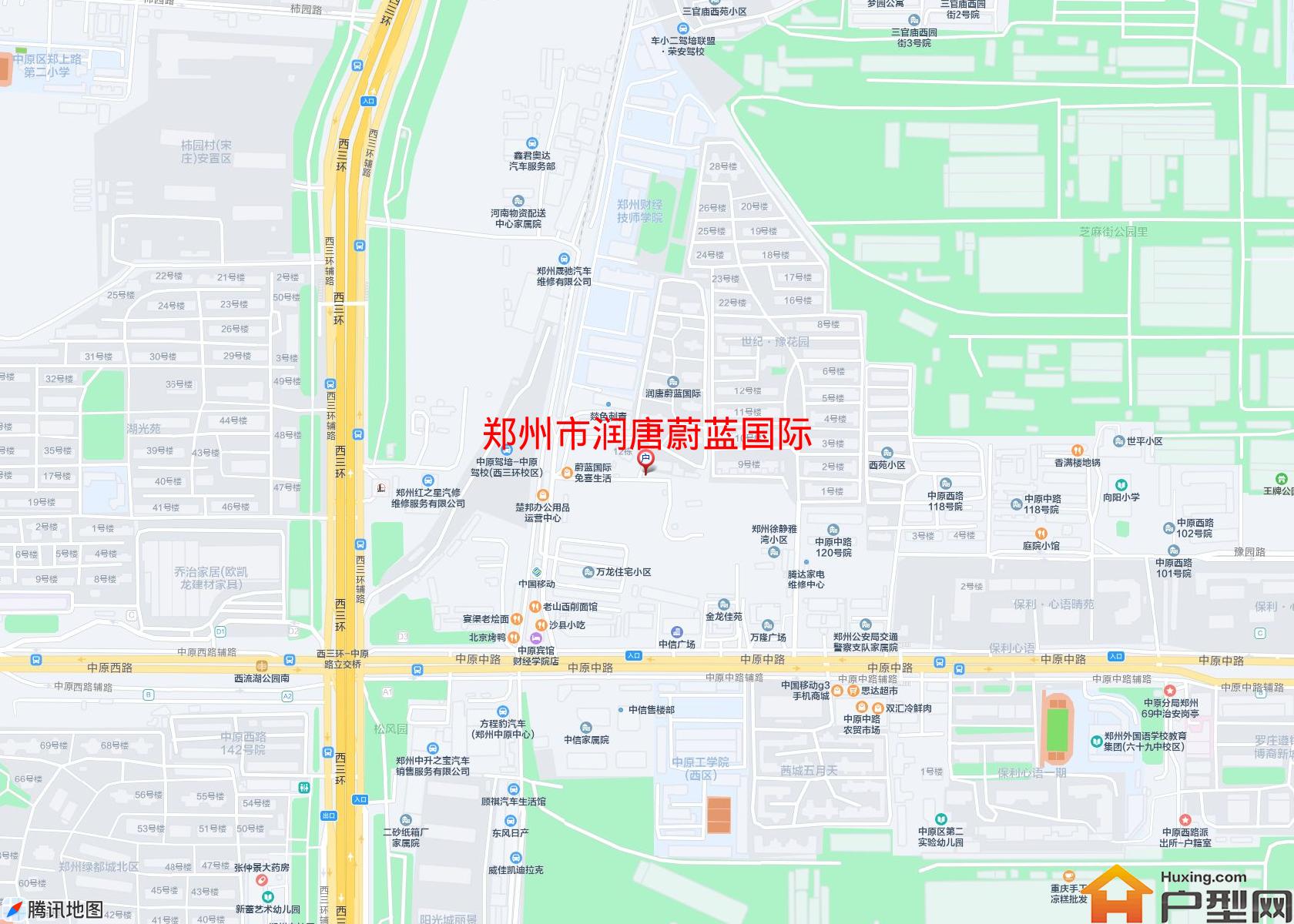 润唐蔚蓝国际小区 - 户型网