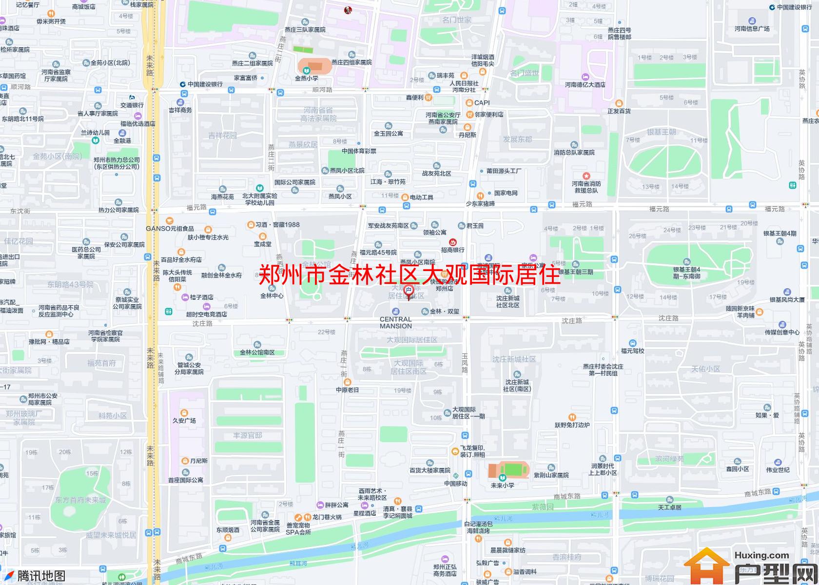 金林社区大观国际居住区北区小区 - 户型网