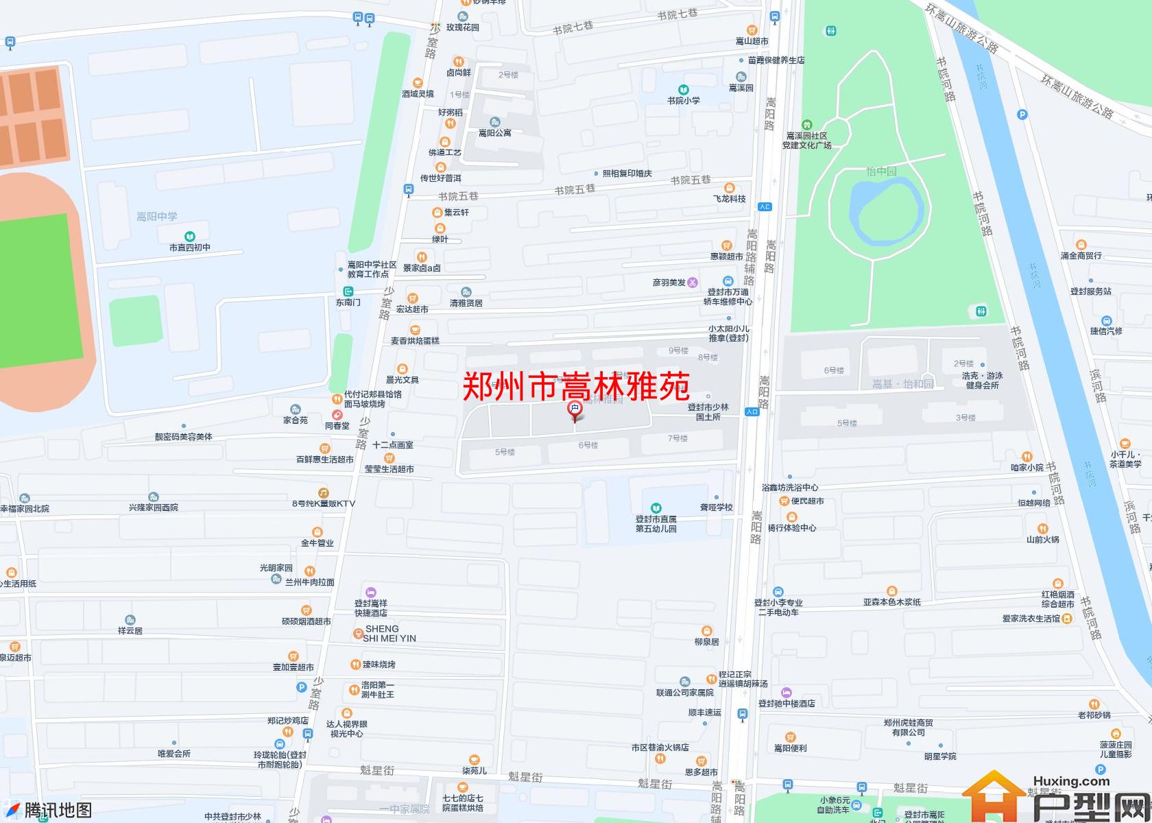 嵩林雅苑小区 - 户型网