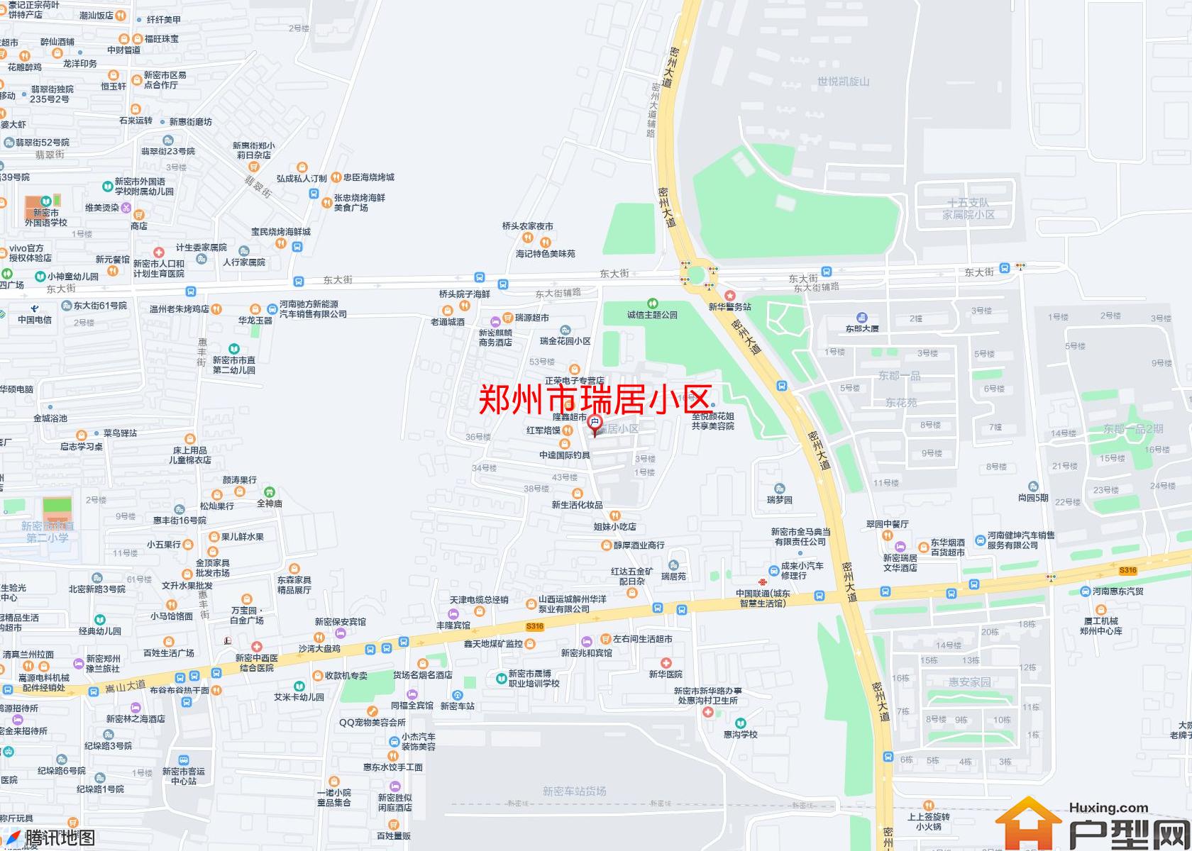 瑞居小区小区 - 户型网