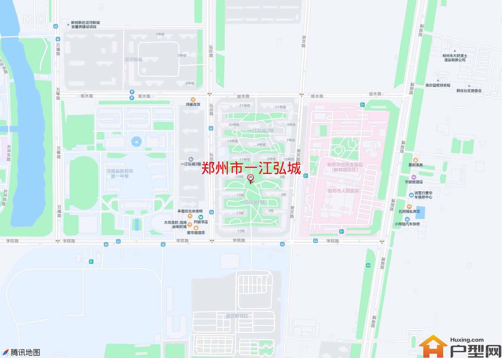 一江弘城小区 - 户型网