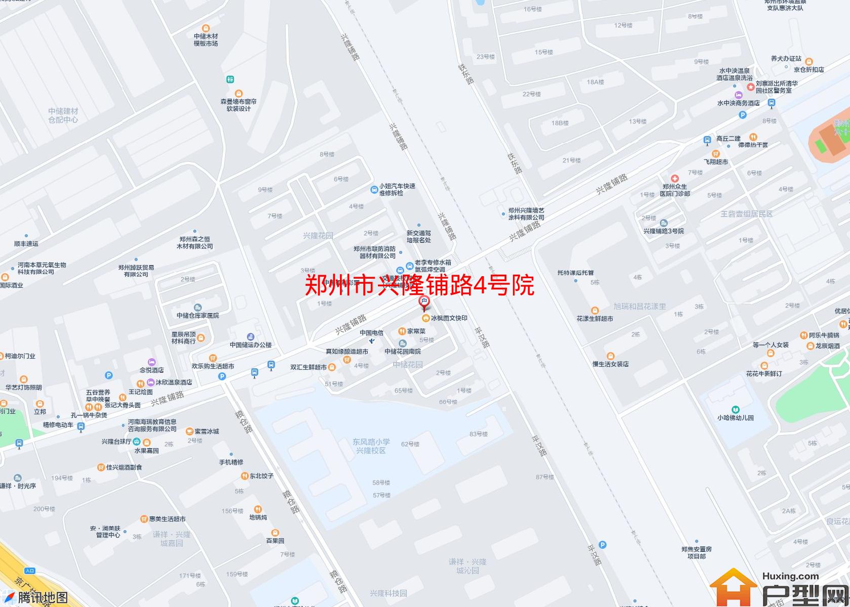 兴隆铺路4号院小区 - 户型网