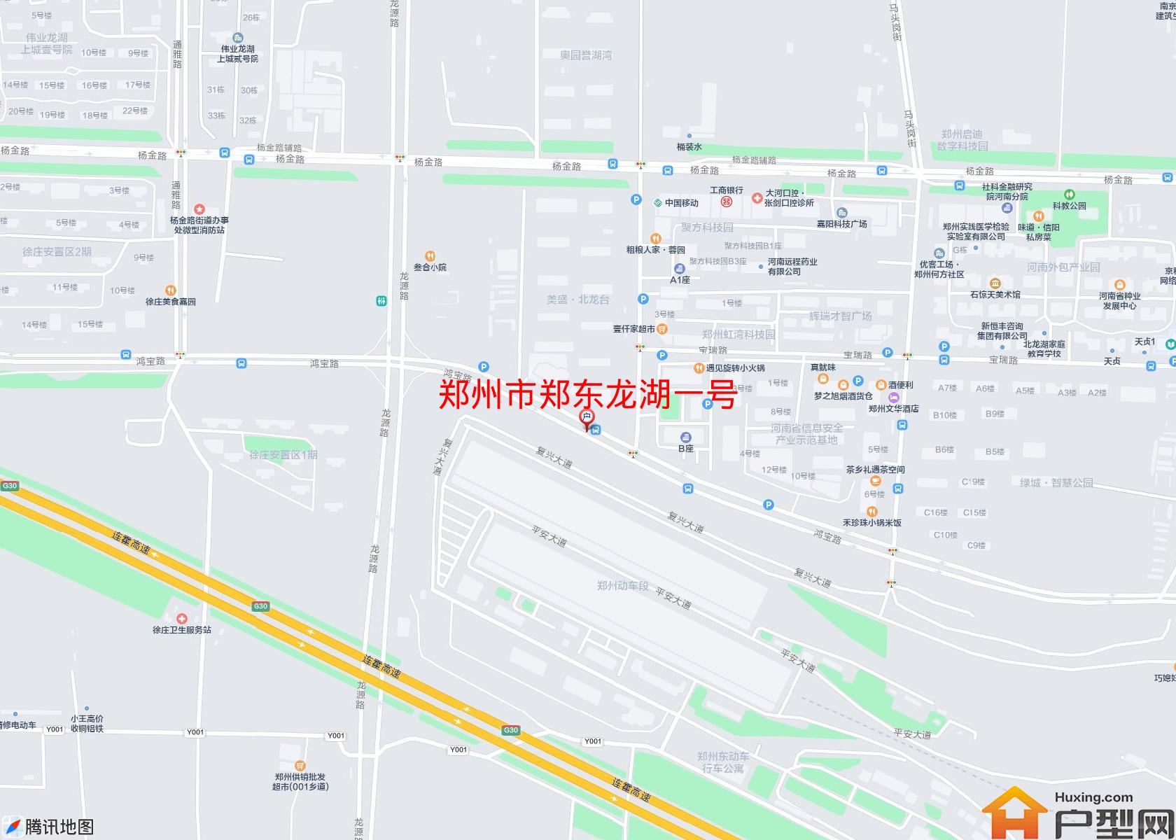 郑东龙湖一号小区 - 户型网