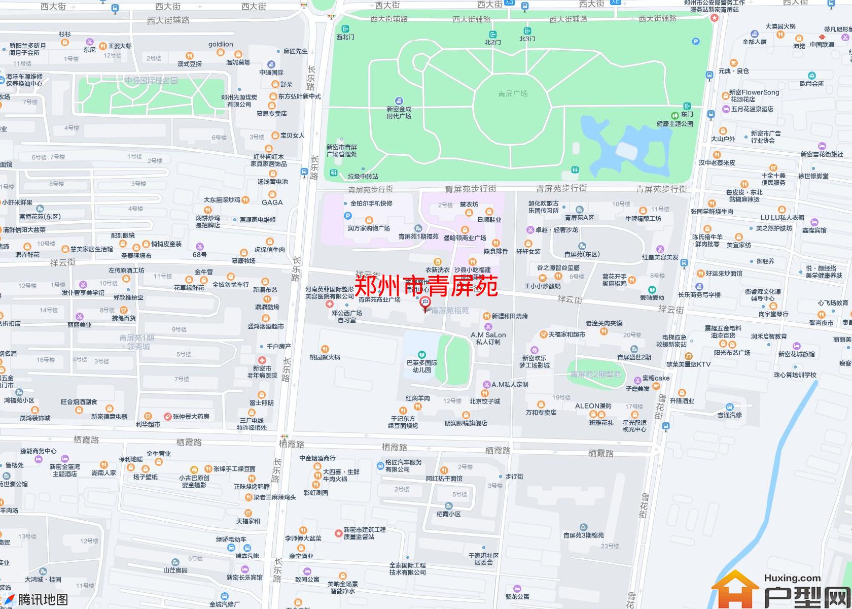 青屏苑小区 - 户型网