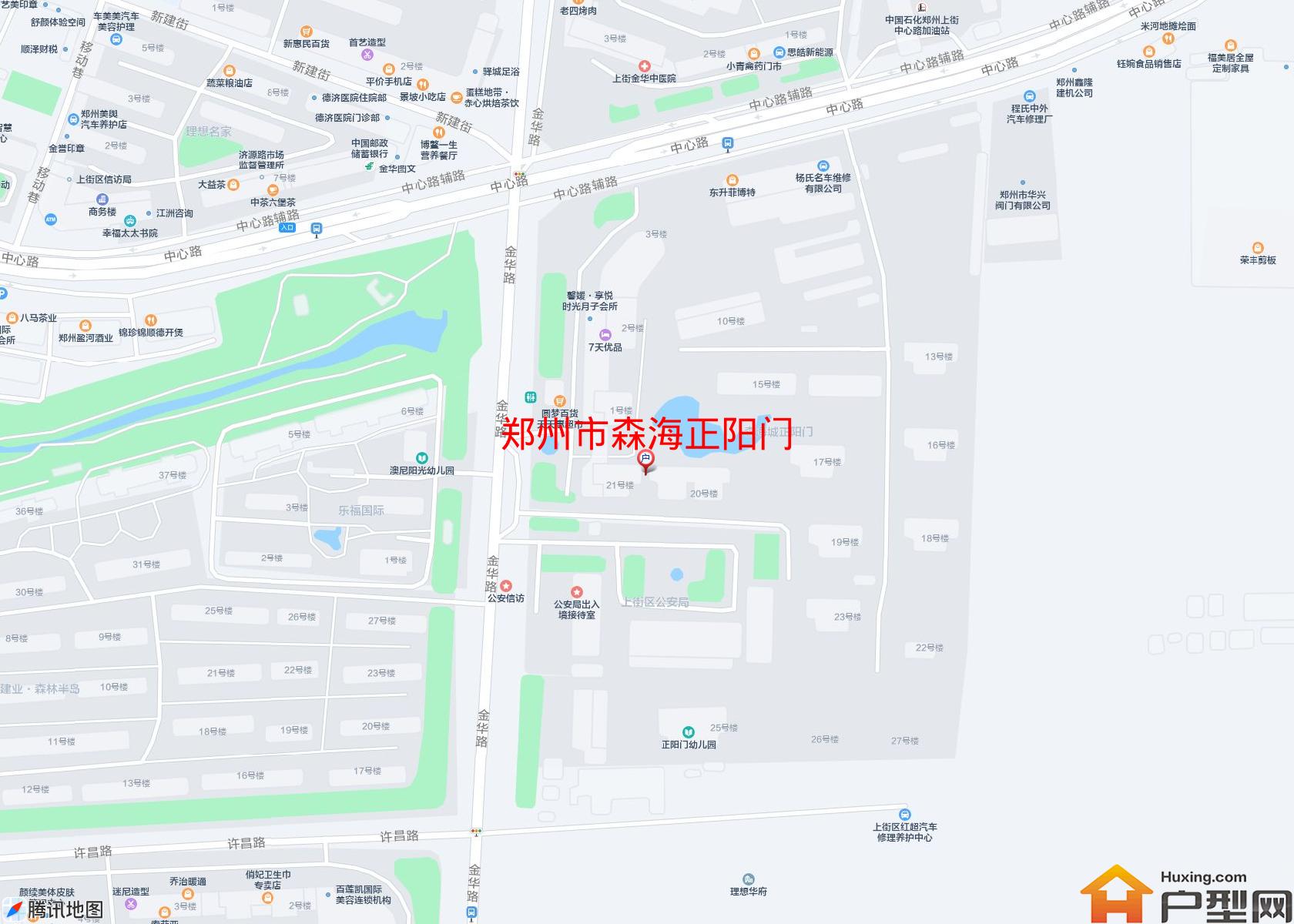 森海正阳门小区 - 户型网