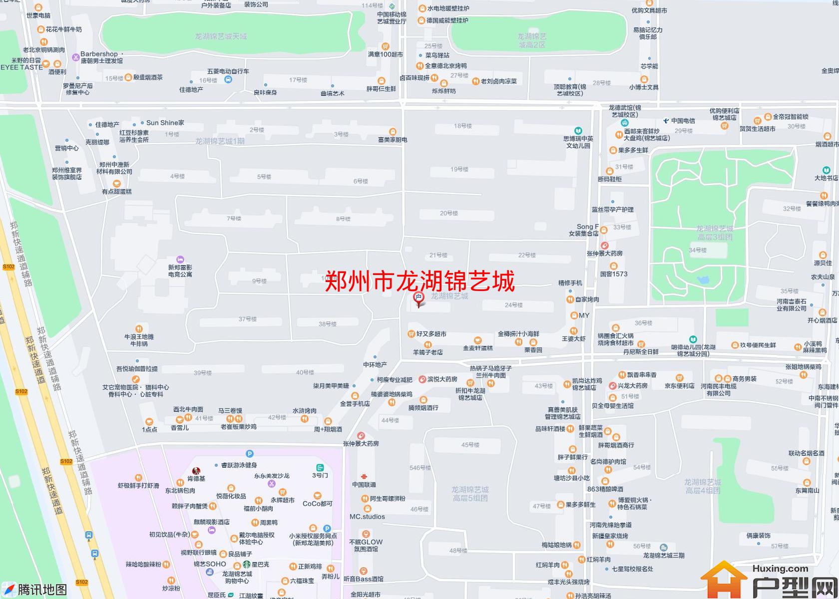 龙湖锦艺城小区 - 户型网