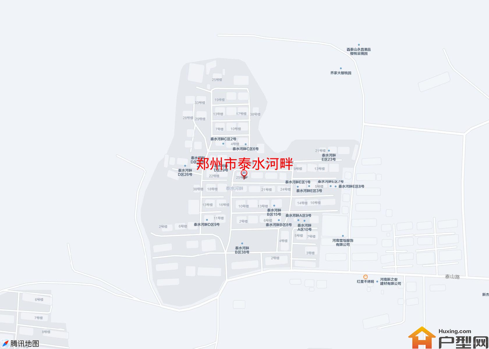 泰水河畔小区 - 户型网
