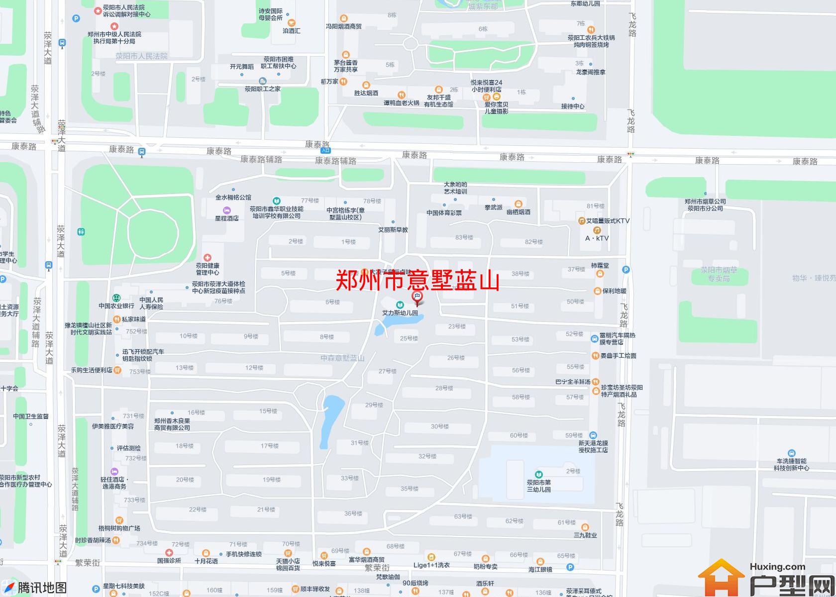 意墅蓝山小区 - 户型网