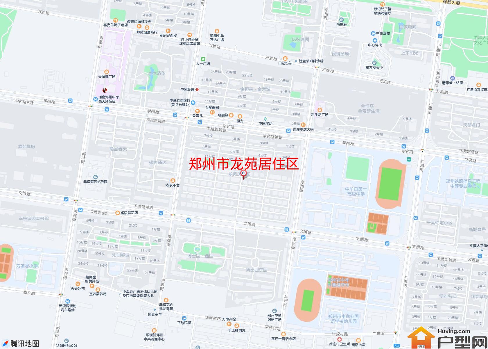 龙苑居住区小区 - 户型网