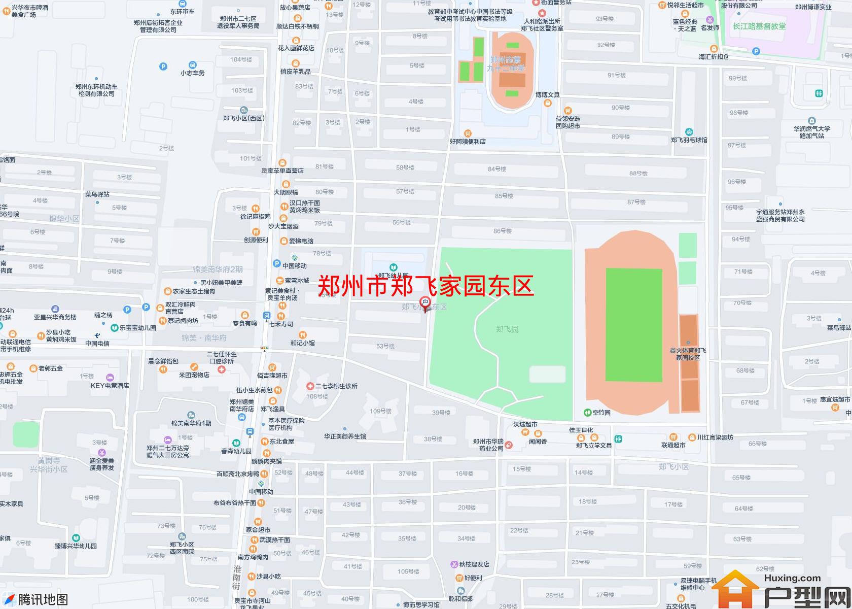 郑飞家园东区小区 - 户型网