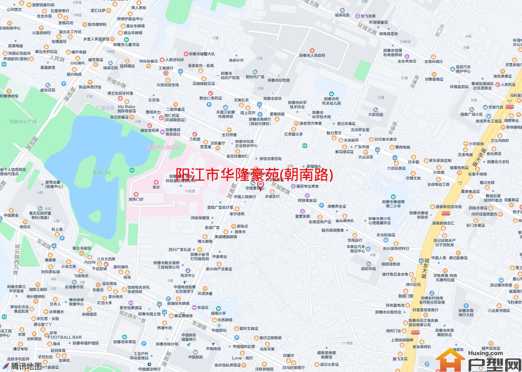 华隆豪苑(朝南路)小区 - 户型网