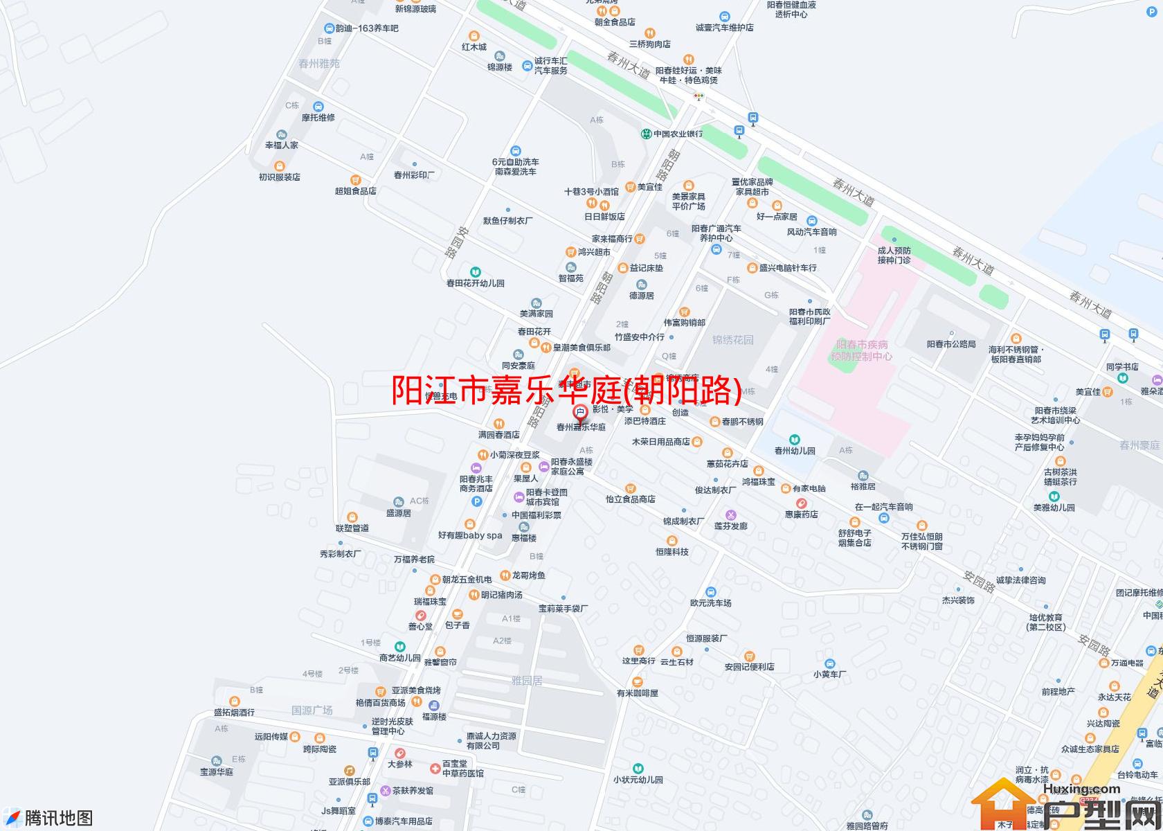 嘉乐华庭(朝阳路)小区 - 户型网