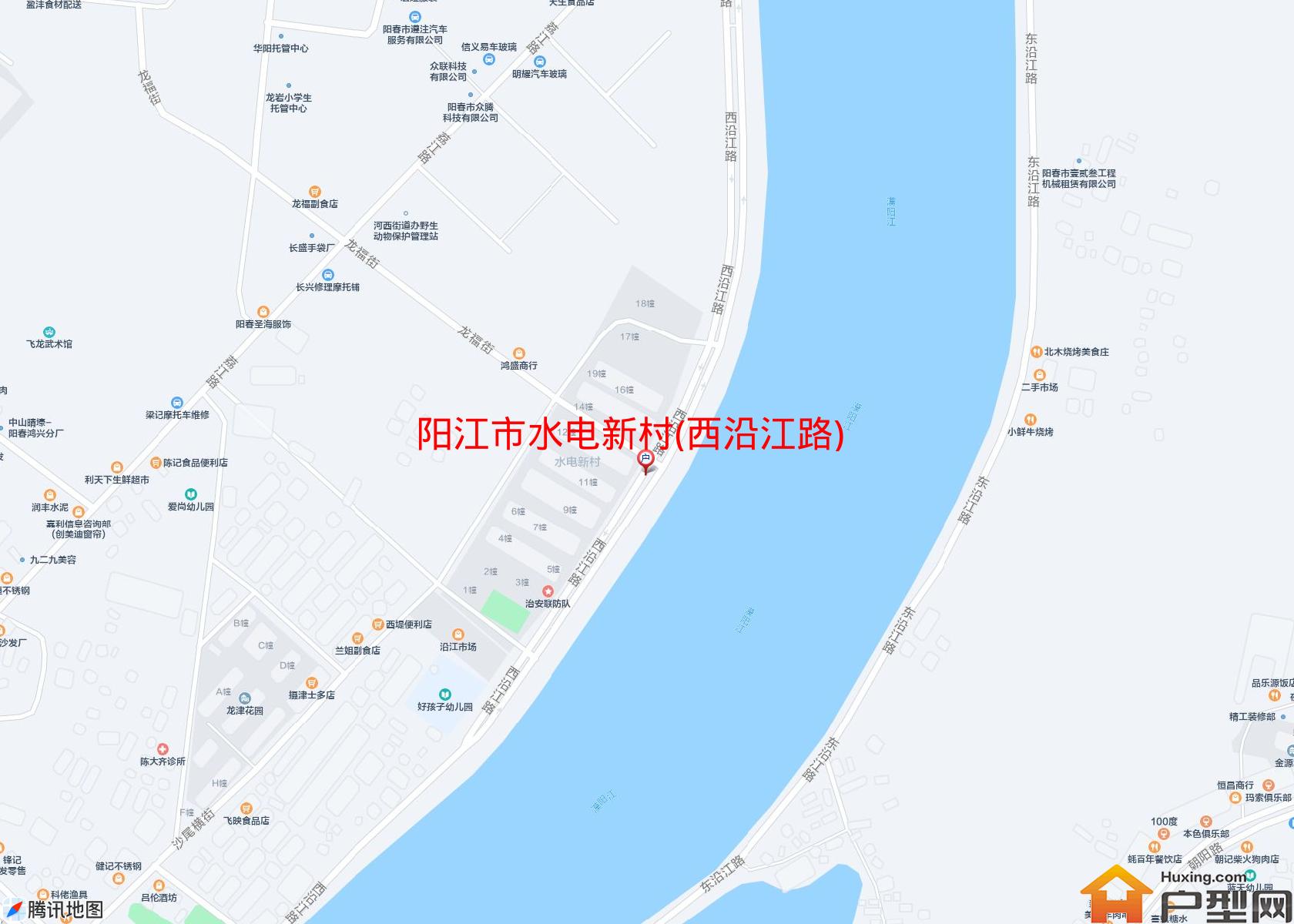 水电新村(西沿江路)小区 - 户型网