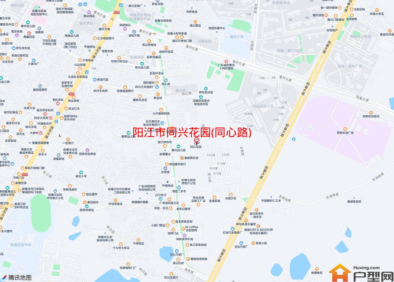 同兴花园(同心路)小区 - 户型网