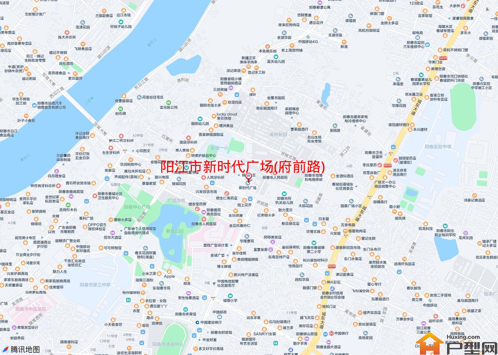 新时代广场(府前路)小区 - 户型网