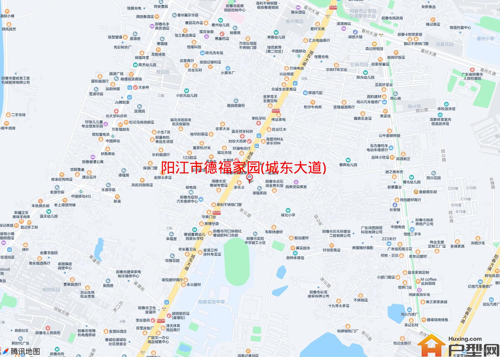 德福家园(城东大道)小区 - 户型网