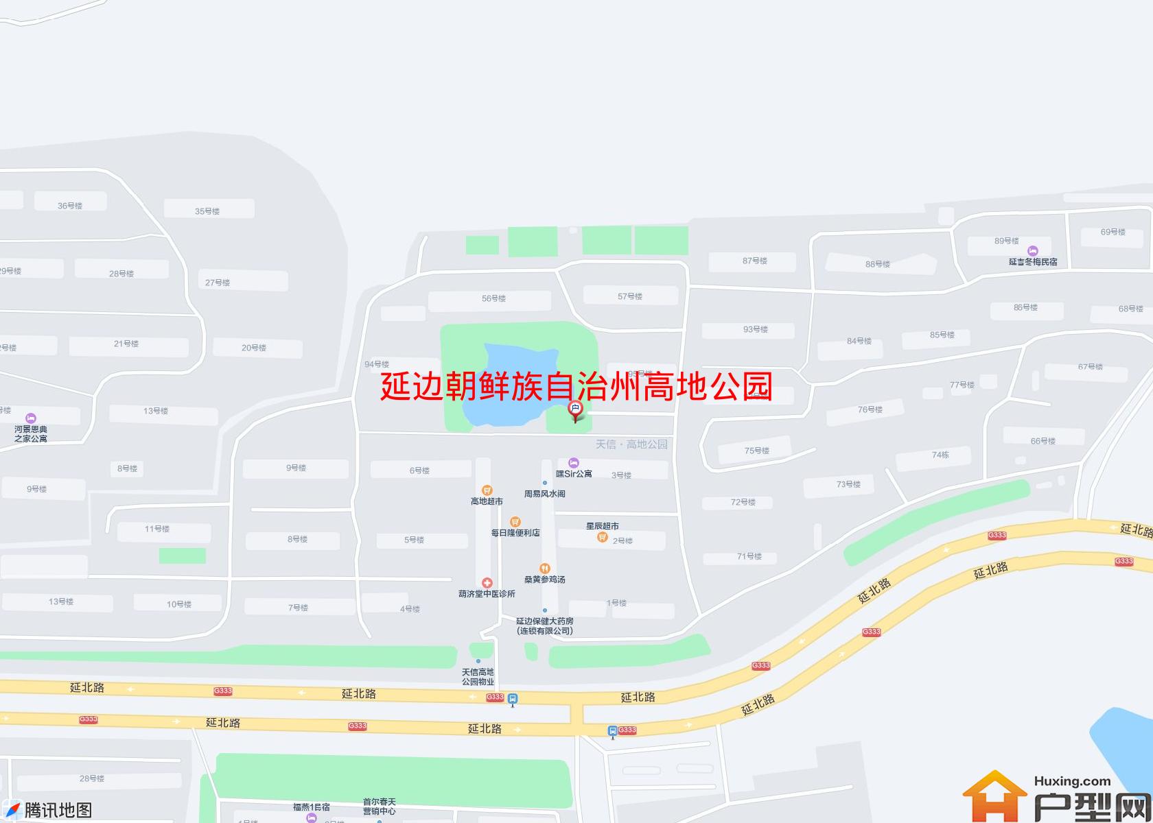 高地公园小区 - 户型网