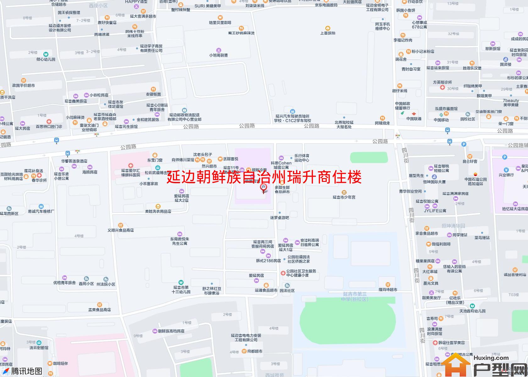 瑞升商住楼(公园路)小区 - 户型网