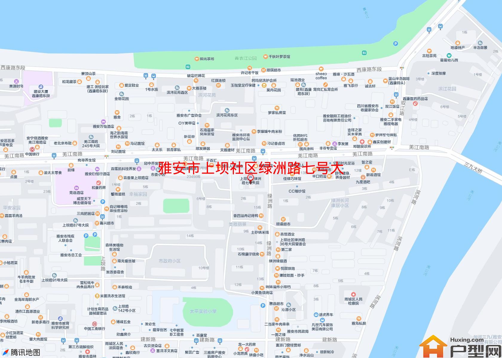 上坝社区绿洲路七号大院小区 - 户型网