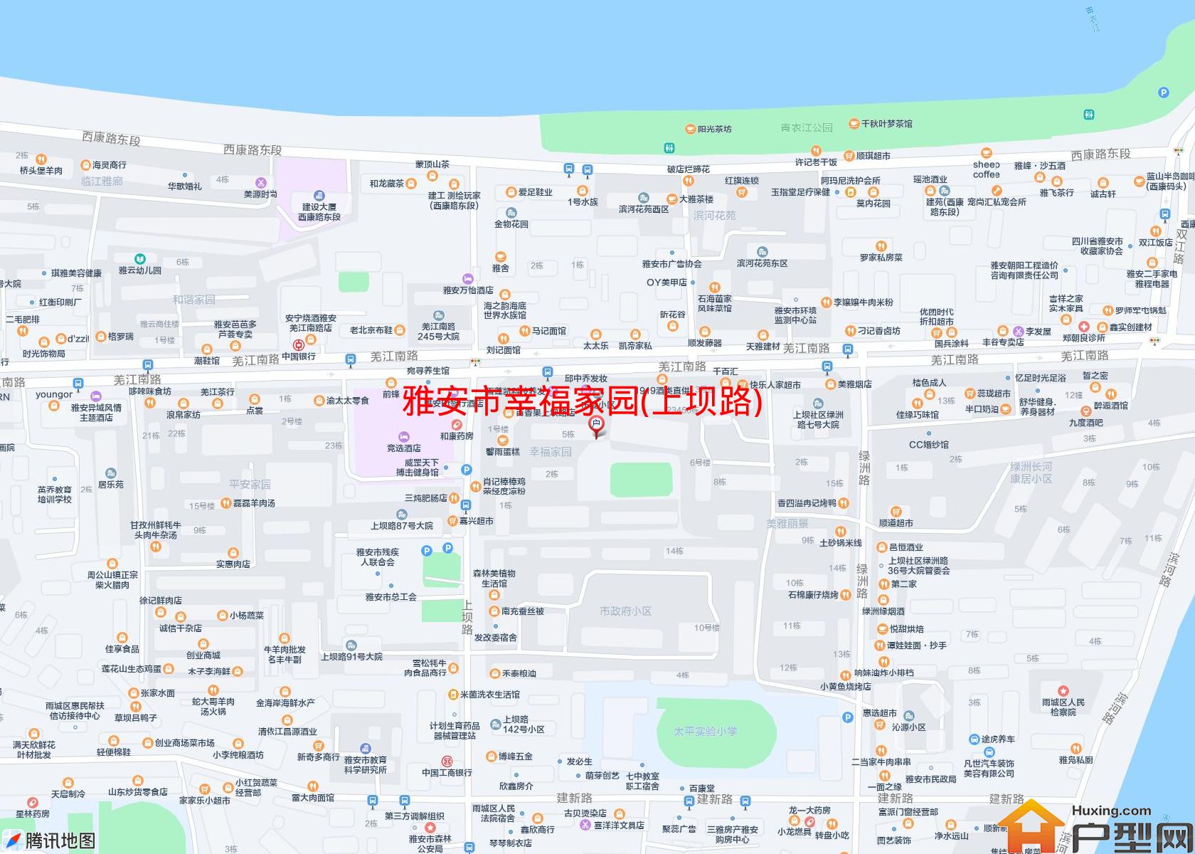 幸福家园(上坝路)小区 - 户型网