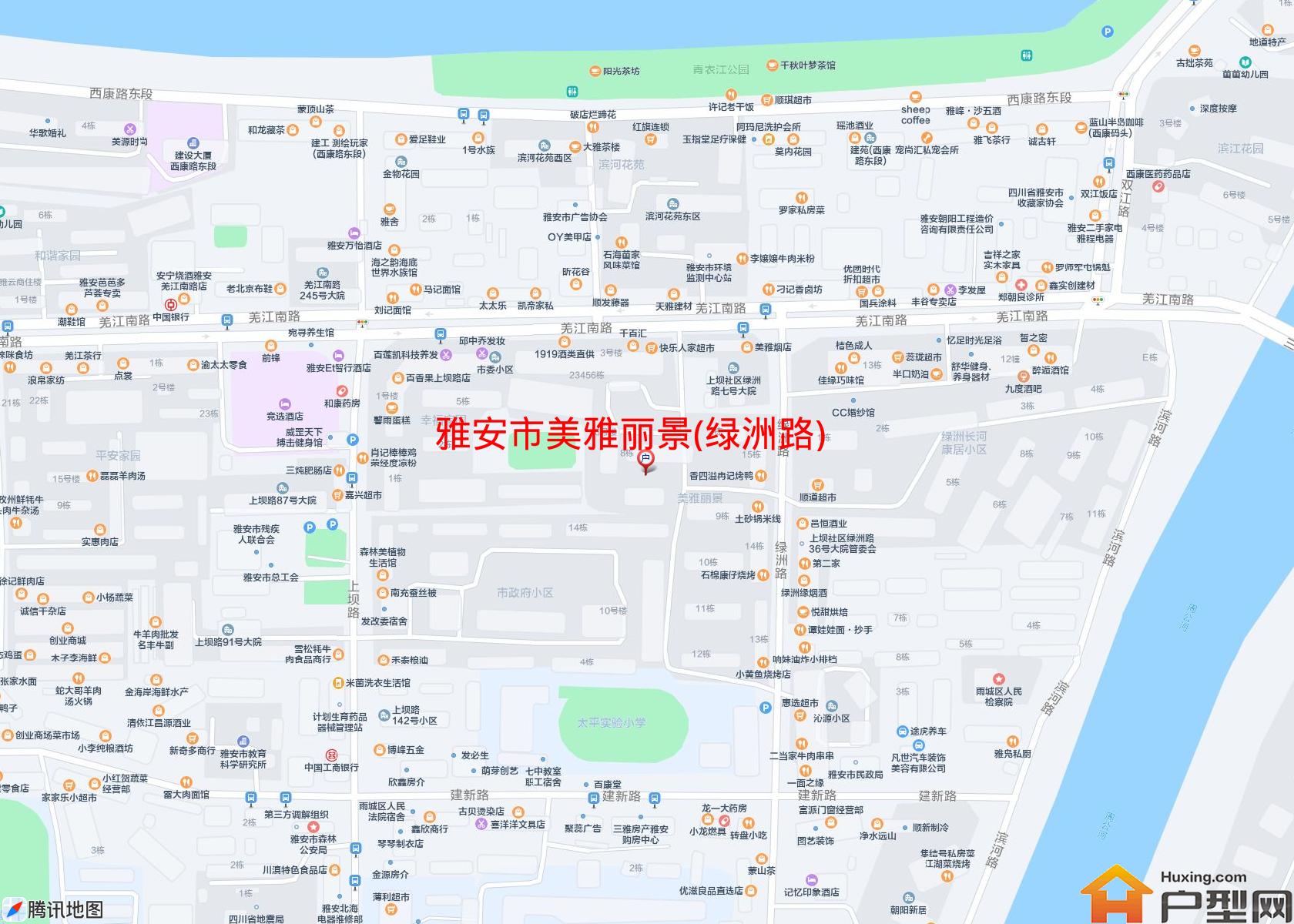 美雅丽景(绿洲路)小区 - 户型网