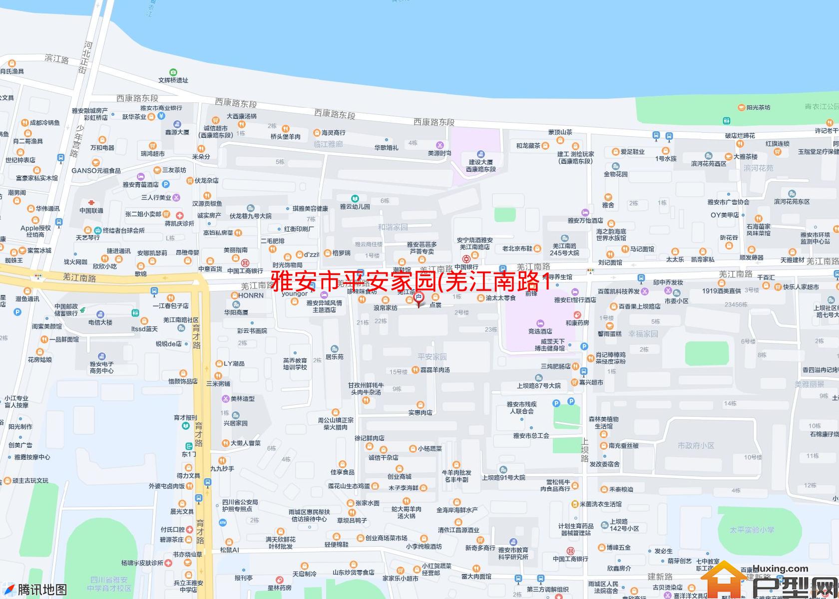 平安家园(羌江南路136号)小区 - 户型网