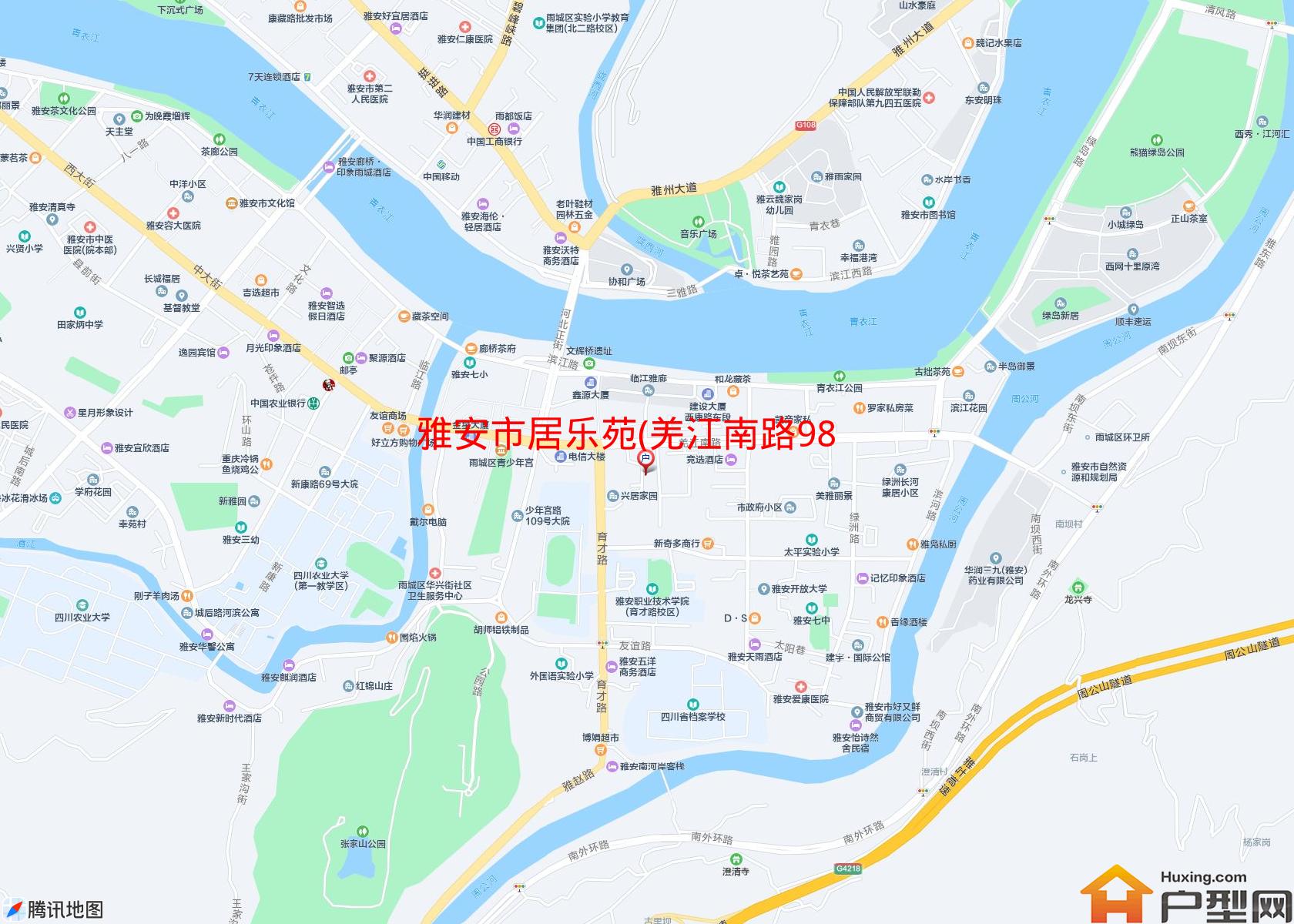 居乐苑(羌江南路98号)小区 - 户型网