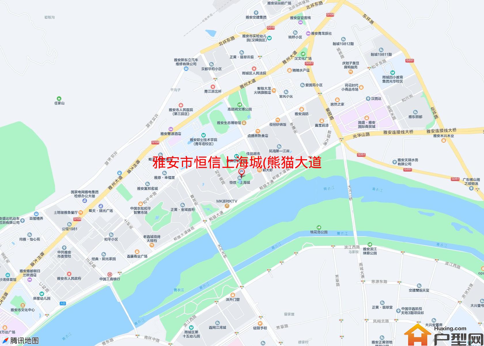 恒信上海城(熊猫大道)小区 - 户型网