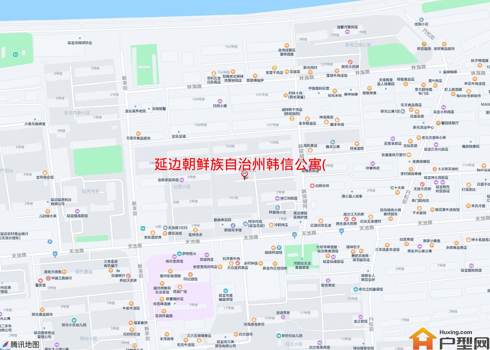 韩信公寓(天池路)小区 - 户型网
