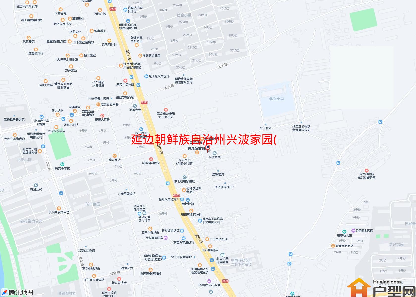 兴波家园(局子街)小区 - 户型网