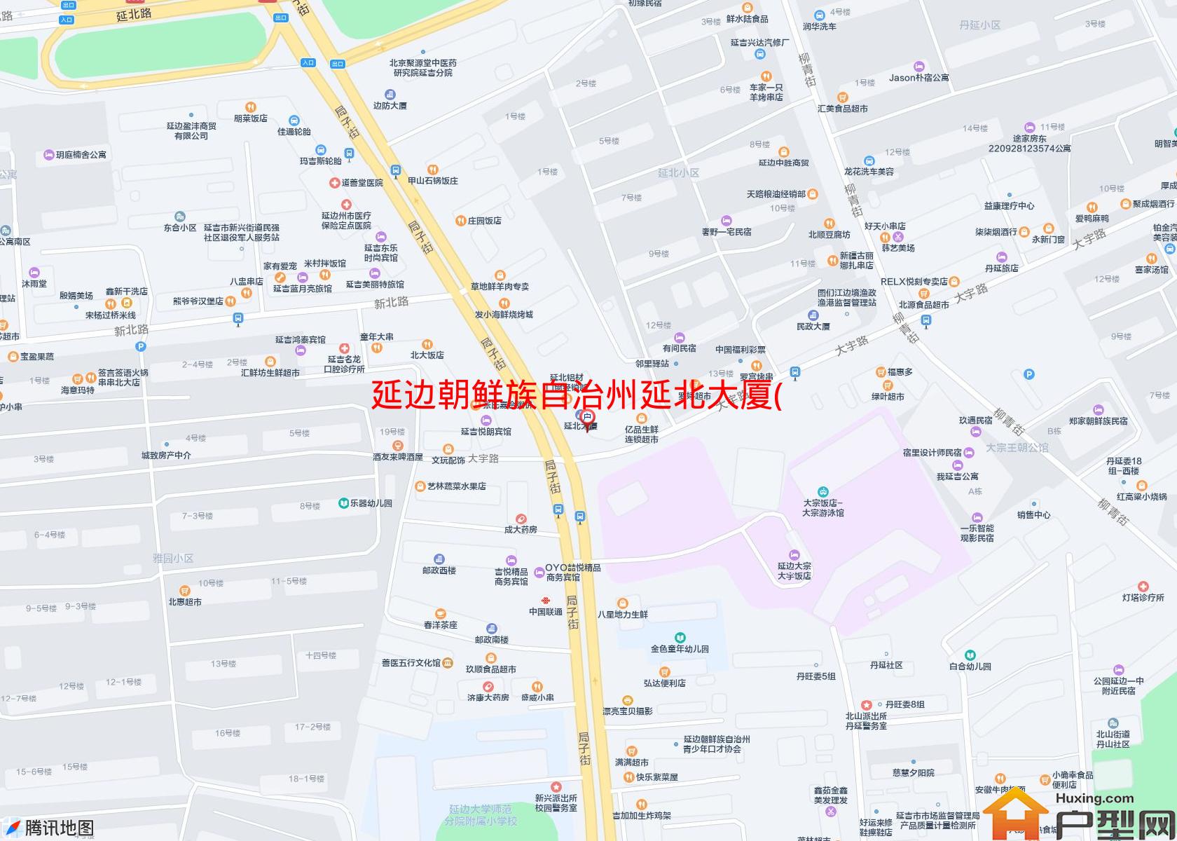 延北大厦(局子街)小区 - 户型网