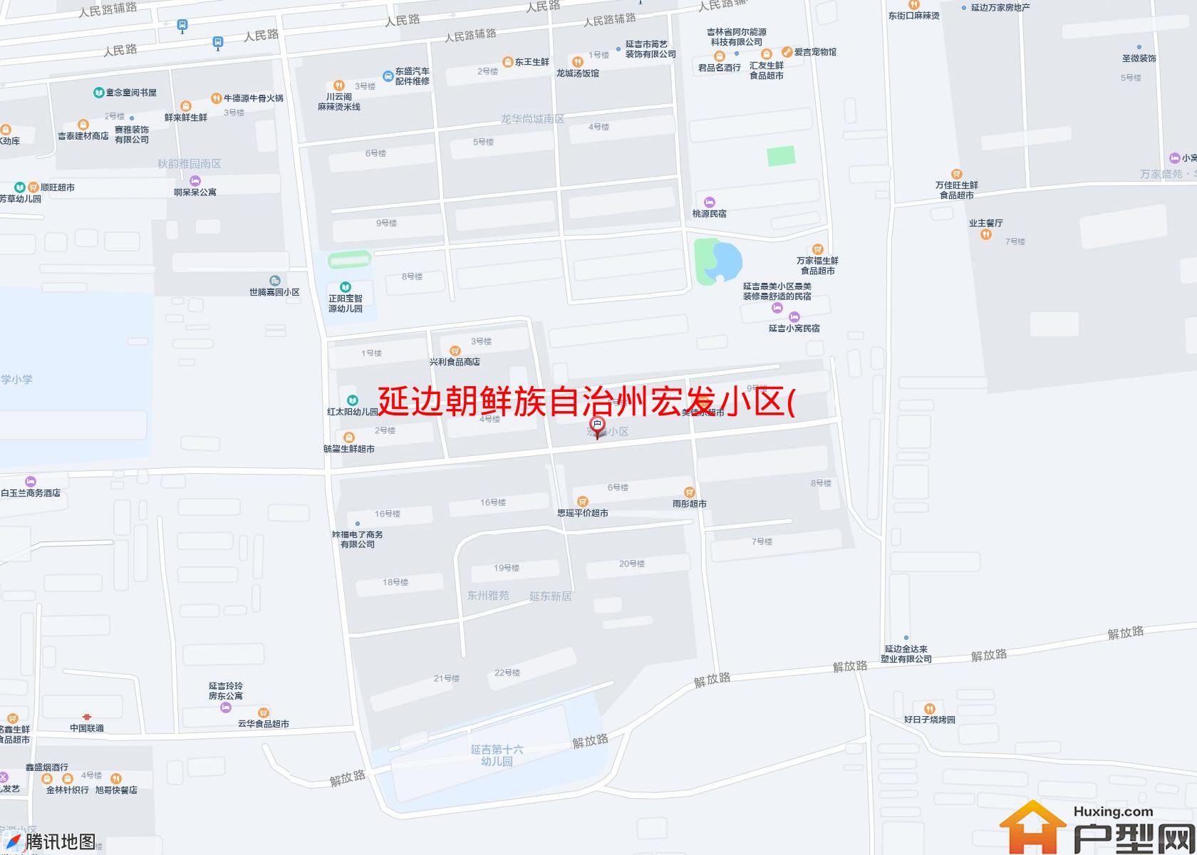 宏发小区(东进街)小区 - 户型网