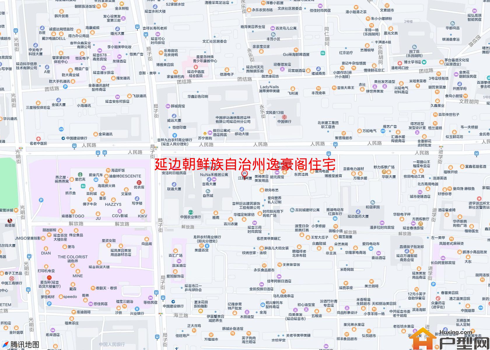 逸豪阁住宅楼小区 - 户型网