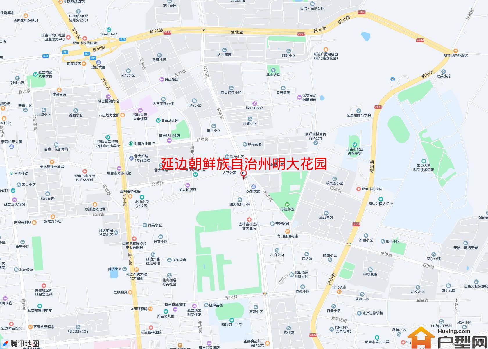 明大花园小区 - 户型网