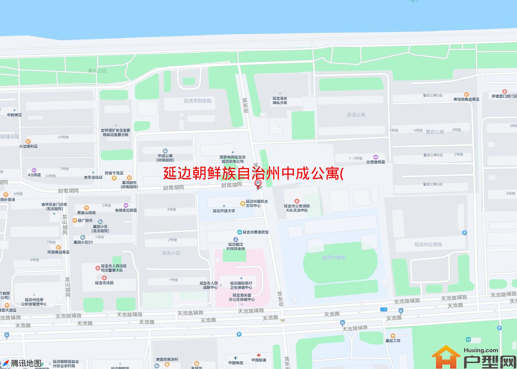 中成公寓(财南胡同)小区 - 户型网