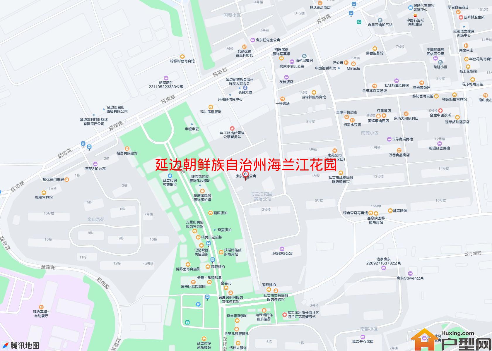 海兰江花园景福公馆(延龙路)小区 - 户型网