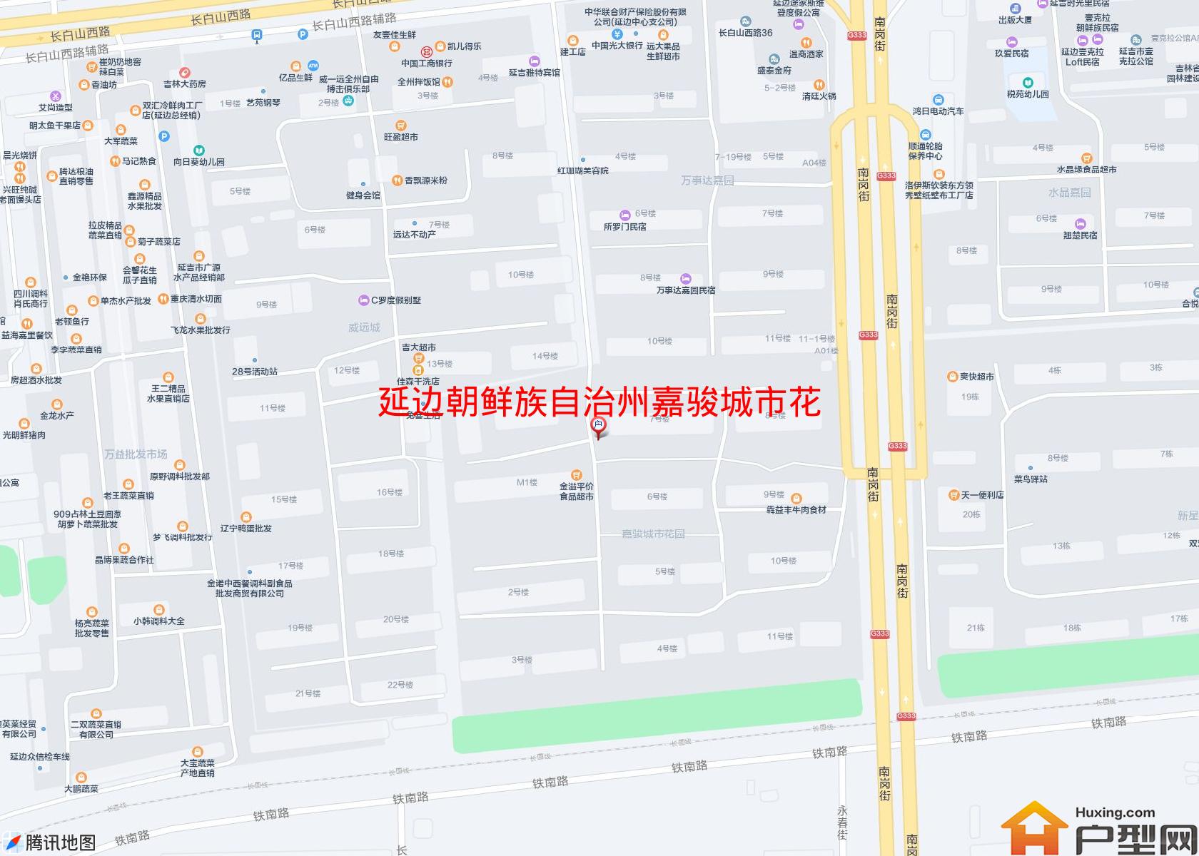 嘉骏城市花园(长白山东路)小区 - 户型网